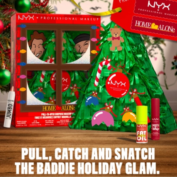 NEW✅NYX HOME ALONE PULL TO OPEN 12-PIECE SURPRISE MAKEUP BOX - Picture 3 of 3